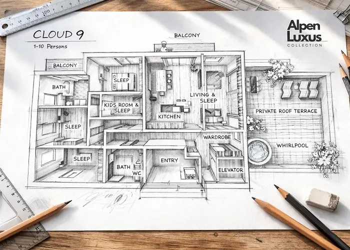 アパート Cloud 9 - Alpenluxus Collection