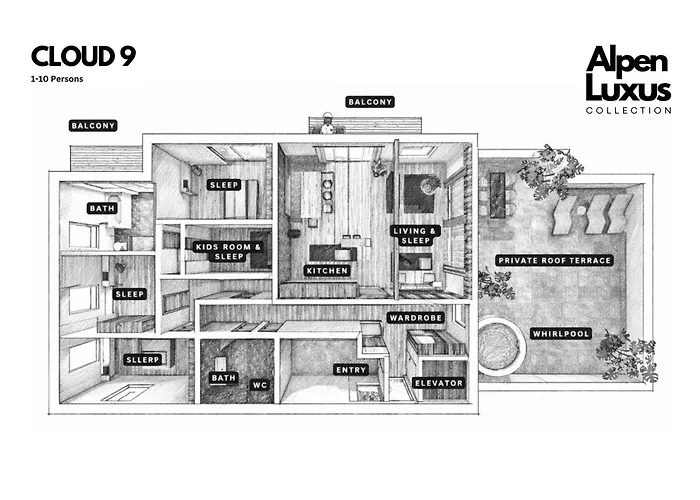 Cloud 9 - Alpenluxus Collection Appartement